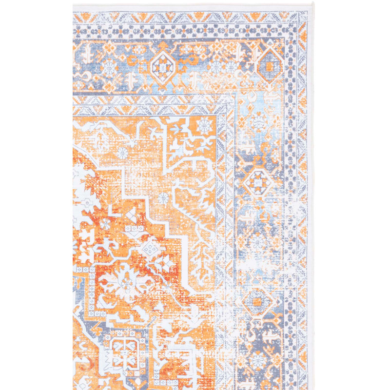 Shealin Machine Washable Performance Oriental Rug, Rectangle 8' x 10'