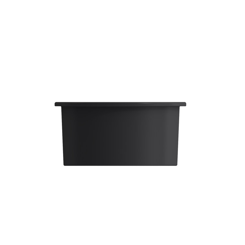 18.5'' L Kitchen Sink, Matte Dark Gray