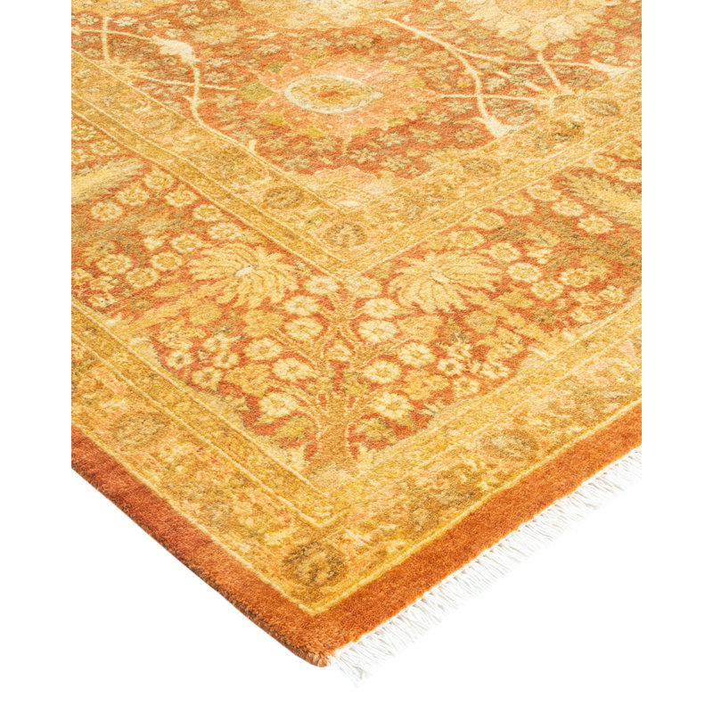 Classic One-of-a-Kind 6' 1" X 9' 1" Hand Knotted Area Rug