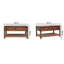 Solid Wood Four Leg Coffee Table