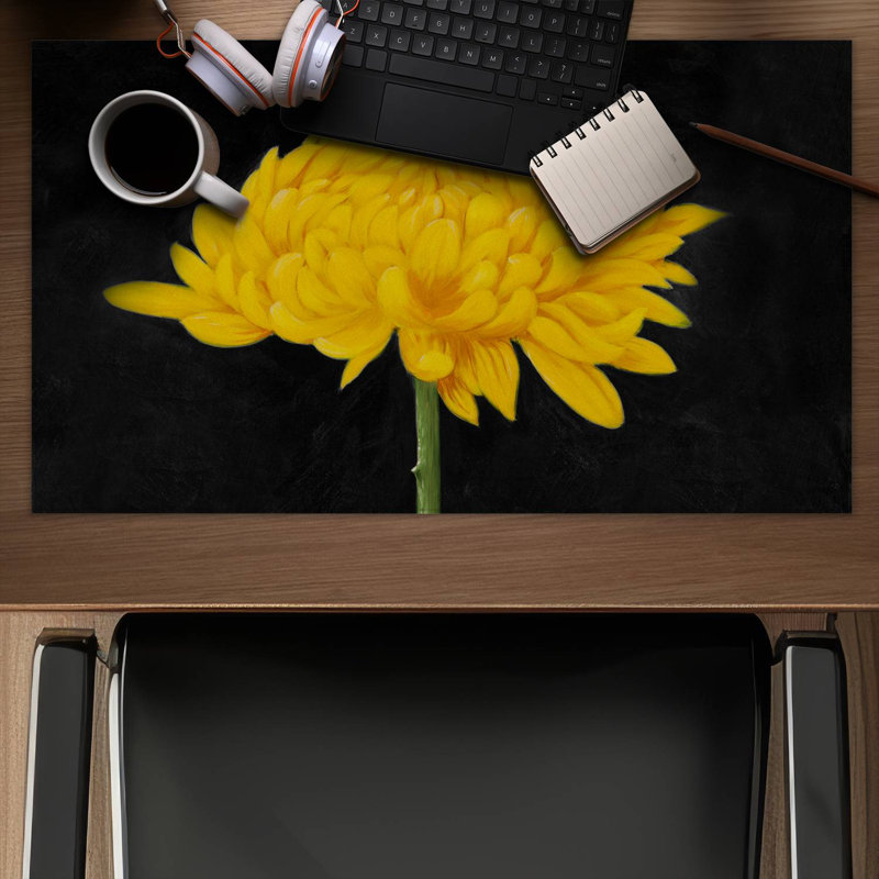 Chrysanthemum - 14.00"x24.25" Desk mat