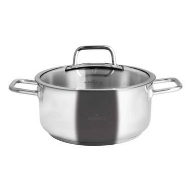 Karaca 3.2qt Stainless Steel Low Casserole