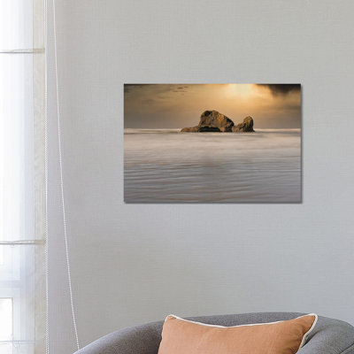 The Calming Golden Hour by Louis Ruth - Wrapped Canvas Print