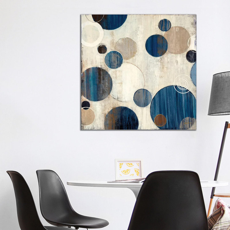Cool Bubbles by Liz Jardine - Wrapped Canvas Print, 93.98 cm H x 93.98 cm W x 3.175 cm D