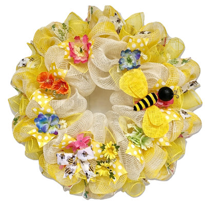 Couronne de printemps Bumble Bee