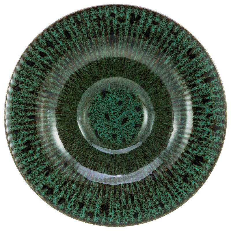 Allegra Magic, Gourmet Plate 4 Pcs, Green