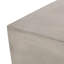 Outdoor Mgo Square Side Table, Light Grey