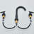 Widespread 2-handle Bathroom Faucet