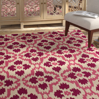 Tapis rose