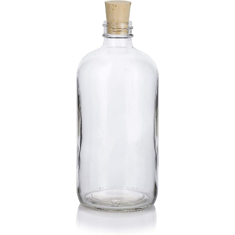 Decorative Clear Glass Bottles