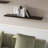 Dark Oak Floating Shelf in Melamine, Set of 2-798523916