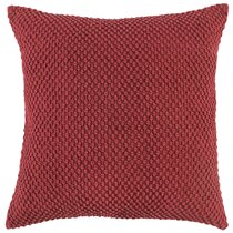 Cecelia Handmade Organic Cotton Beaded Throw Pillow