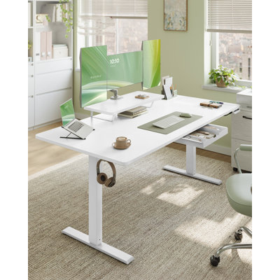 Adjustable Metal Base Standing Desk