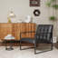Chaise d'appoint moderne rembourrée