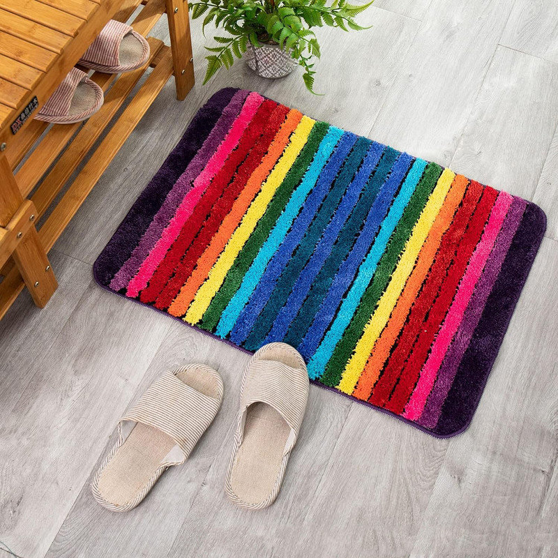 Latitude Run® Fiddemon Microfiber / Microsuede Bath Mat | Wayfair