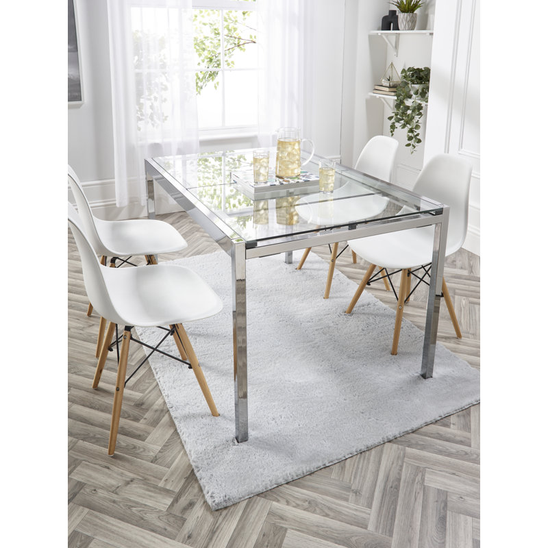Lochlyn Solid Colour Area Rug, Rectangle 160cm x 230cm