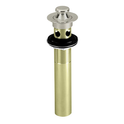 Drain de lavabo pour salle de bain avec trop-plein 1,5 "Lift and Turn Lift - Turn