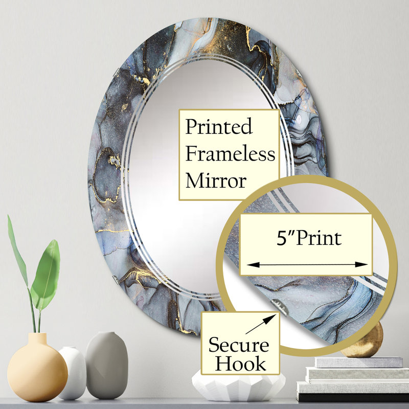 Oval Mirror, 30" x 20"