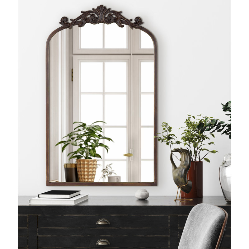 Anglo Metal Flat Mirror, 30.75" x 19", Bronze
