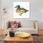 « golden duck », impression sur toile tendue-31919334
