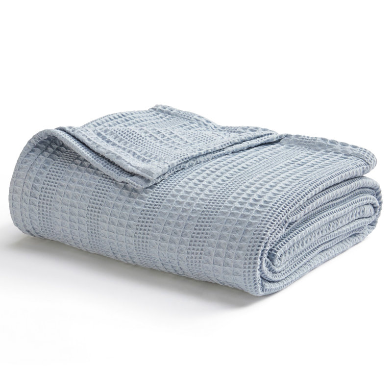 Jeté Amelia Waffle Weave, Grand lit, Or