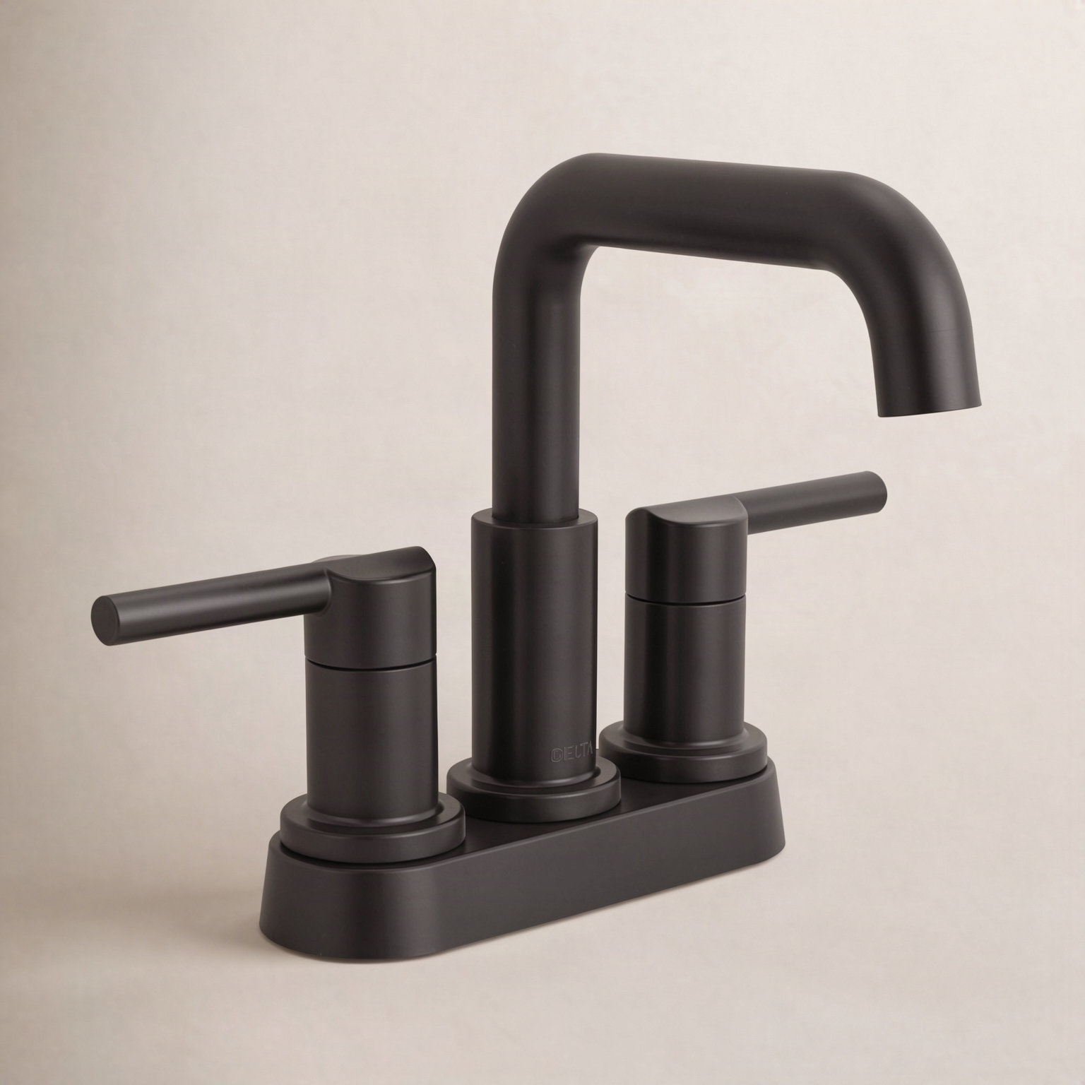 Nicoli Centerset Bathroom Faucet, 2-Handle Bathroom Sink Faucet