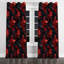 Noir Illusions Moody Patterns - Rideau occultant avec œillets Bohemian - 1 panneau-1815351324-1826191121