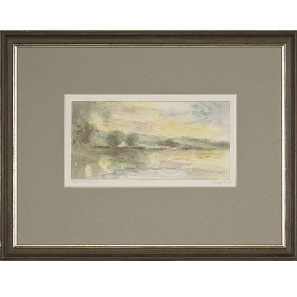 Aqua Motion II Print by Daughdrill