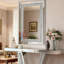 Grand miroir suspendu en cristal Crystal Diamond