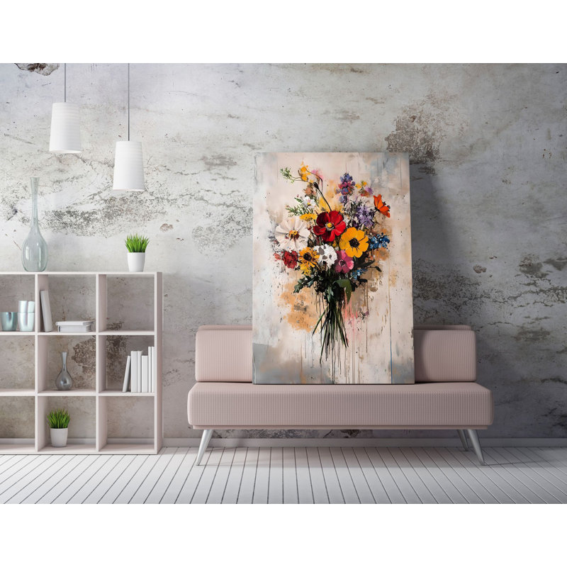 Stunning Decorative Canvas Painting, 27.6 x 39.4 inches | 50% Cotton / 50% Polyester, Digital Printing on Canvas | Sturdy 0.8 x 0.8 inches Wooden Frame, Perfect for Living Room or Office Décor, Eye-Catching Wall Art