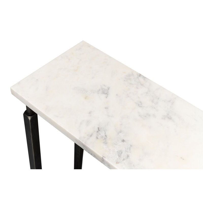 Mykos 61'' W Marble Console Table