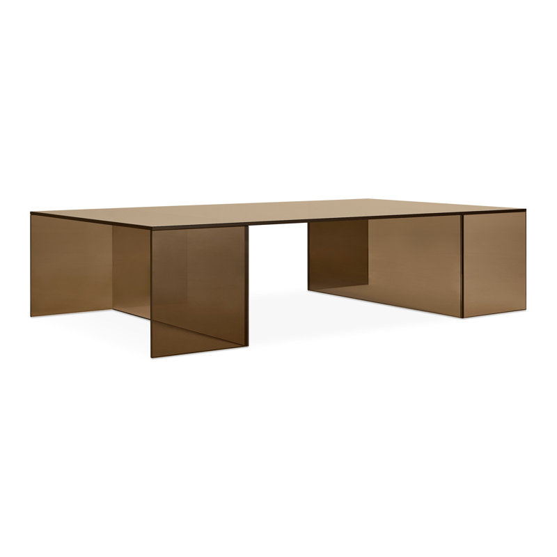 Outline Glass Single Coffee Table