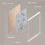 «Blue Flowers Wildflower Floral Botanical», impression sur papier 4 pièces-97782747-97782750