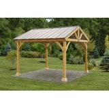Pavillon de jardin en bois l 12 pi x P 12 pi Westmont