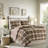 Cozy Plaid Microfiber Bedding Sets For Rustic Home Comfort