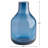 Aquista 8" Hand Blown Art Glass Blue Table Vase-893740501