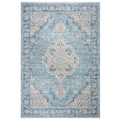 Maus Hand Woven Blue Indoor Rug
