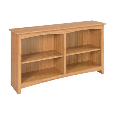 Malani 36" H Solid Wood Classic Bookcase