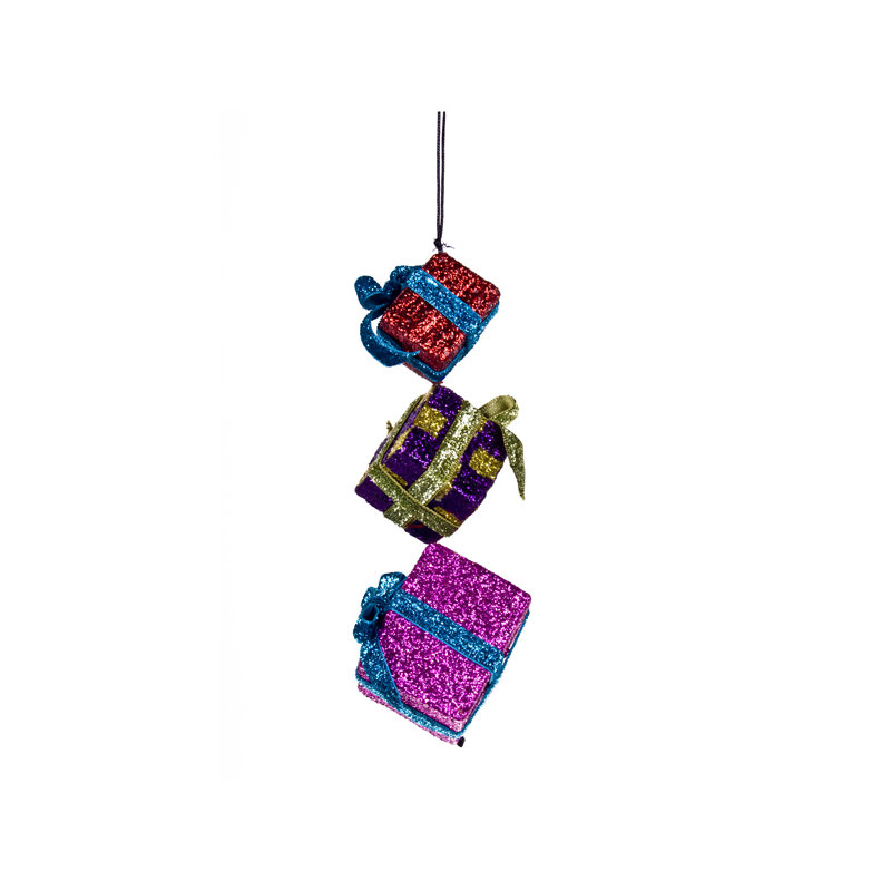 16.5cm Holiday Shaped Ornament, Multi Coloured