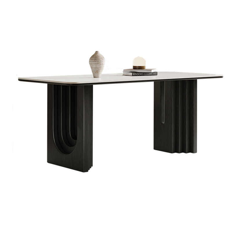 Table de salle à manger de style français, H 29,52 po x L 70,86 po x l 35,43 po