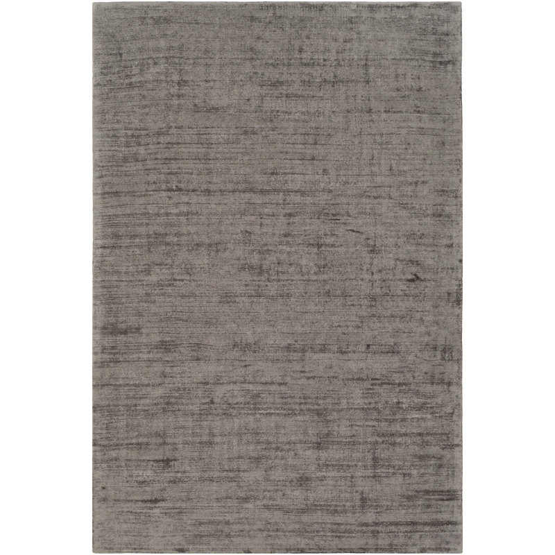 Moosup Hand Loomed Viscose Indoor Rug, Rectangle 5' x 3"
