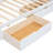 Twin Size Daybed With Two Storage Drawers, Storage Cabinets And USB Ports, White