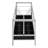 Large Capacity Livestock Feed Trough 2-In-1 Grain& Hay Feeder For Goats Sheep