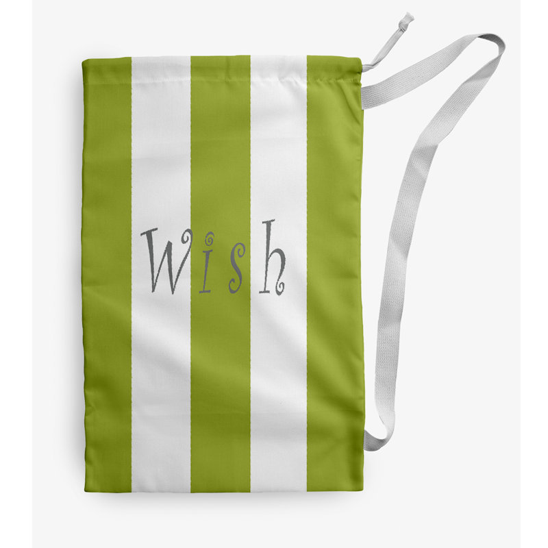 Fabric Laundry Bag with Handles, Small (29" H x 18" W), Neon