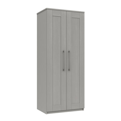 Alishma 2 Door Manufactured Wood Wardrobe