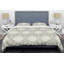 Ensemble de housse de couette en monochrome géométrique x mid-century-40702540