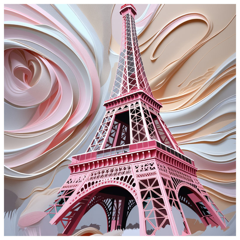 Housse de couette Tour Eiffel Bedding Architecture Modern, Lit simple