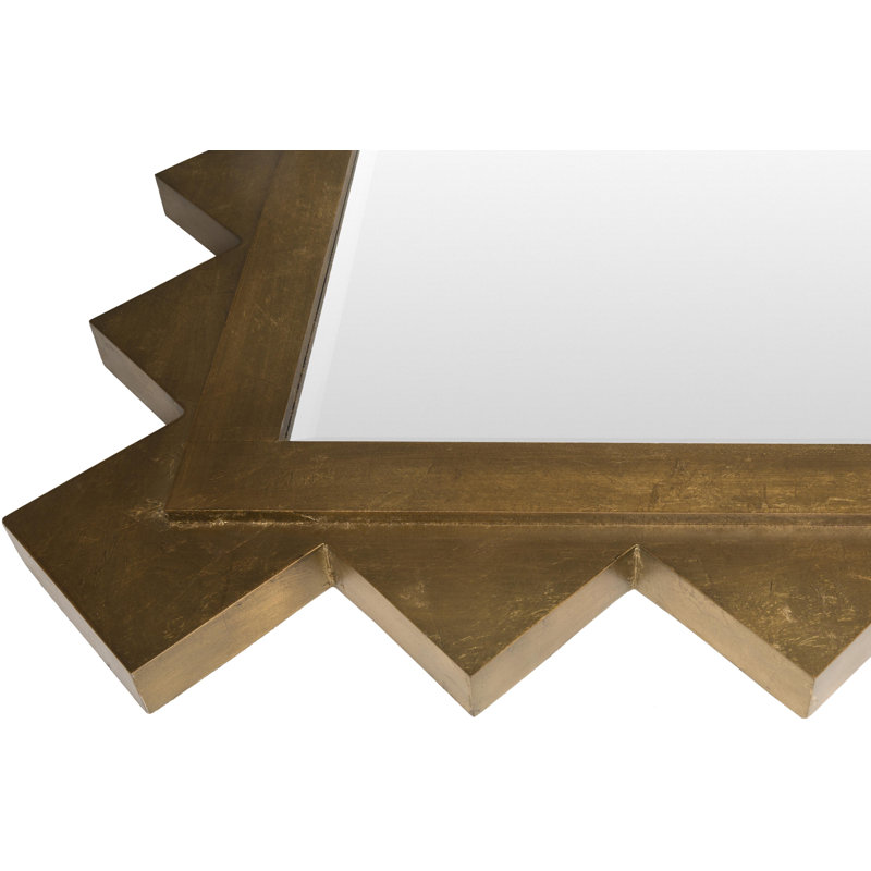 Miroir d'appoint moderne et contemporain, H 35 po x l 25 po