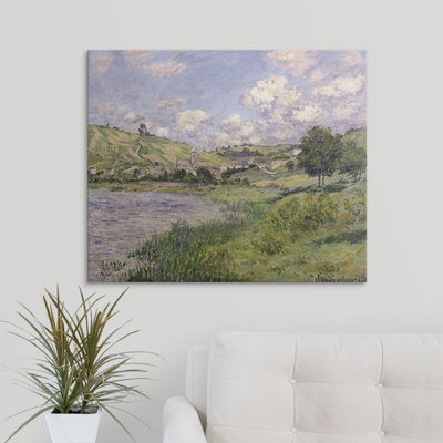 Claude " Landscape, Vetheuil, 1879 " by Claude Monet