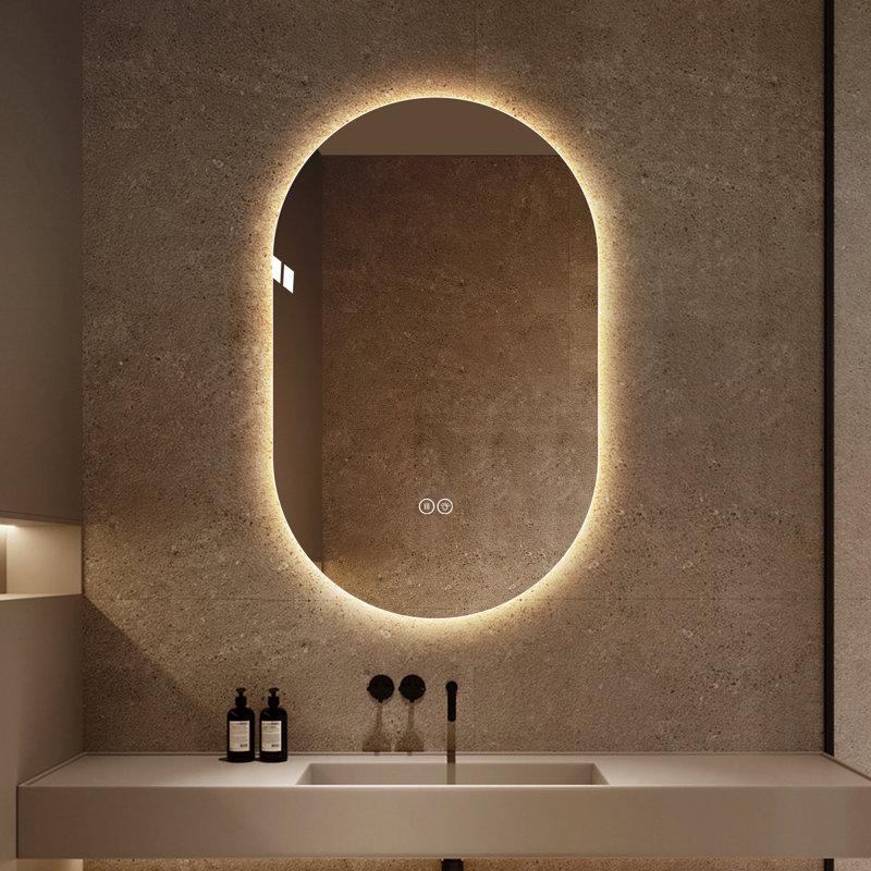 Miroir de salle de bain 48 "x 30", H 47,24 po x l 29,53 po